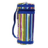 Bottle Sleeve in Cobalt Stripes