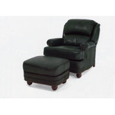 Hi Tilt-Back Leather Pub Chair