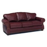 Addison Leather Sleeper Sofa