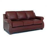 Amber Leather Sofa