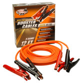 6-Gauge Heavy Duty Booster Cables Polar-Glo Clamp