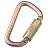 Saflok&reg; Carabiners - steel small carabiner 3600lb ansi gate self c