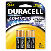 Ultra Power Alkaline Batteries with Duralock Power Preserve Technology, Aaa, 8/Pack