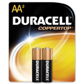 Alkaline Battery, AA, 2/PK