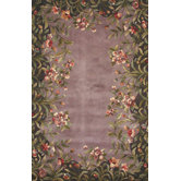 Emerald Lavender Garden Rug