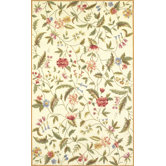 Colonial Ivory Floral Rug