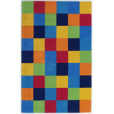 Kidding Around Boys' Blocks Kids Rug