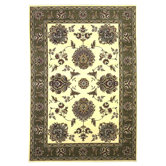 Cambridge Ivory/Sage Floral Mahal Rug