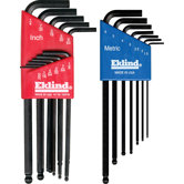 Ball End Hex Keys Standard & Metric 18 Piece Set 13218