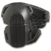 ProFlex Long Copolymer Hard Cap Knee Pad in Black