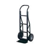 PGC Series Nylon Hand Truck With Continuous Handle, Steel Base Plate And 10" Pneumatic 2-Ply Tubeless Wheels