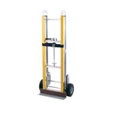 EA66 Series Steel Appliance Truck With 14 foot Poly Belt And 6" Solid Rubber Wheels