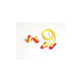Leight&reg; Single Use Laser-Lite&reg; Contoured T-Shape Polyurethane And Foam Corded Earplugs (1 Pair Per Polybag, 100 Pair Per Box)