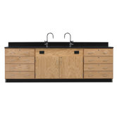 Wall Service Bench With Drawer