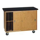 Mobile Laptop Storage Cabinet