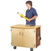Mobile Storage Cabinet Locking