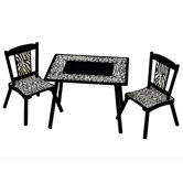 Wild Kid's Table and Desk Chair Set