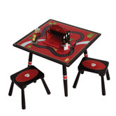 Firefighter Kid's Stools (Set of 2)