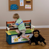 Jungle Jingle Kid's Storage Bench