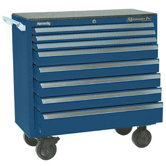 Maintenance Pro� Carts - 00881 smooth blue 8 drawer maint. pro cart