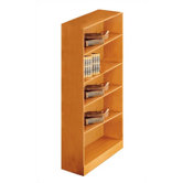 1100 NY Series 60" H Five Shelf Bookcase