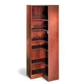 1100 NY Series 84" H Seven Shelf Inside Corner Bookcase