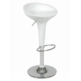 Ashley Adjustable Bar Stool in White