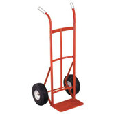 Dual Handle Hand Trucks - dual handle handtruck w/10" ace-tuff wheels 600#