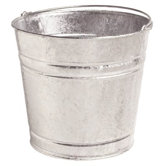 Galvanized Pails - 12qt galvanized water pail
