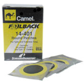 Round Foil-Back Patch (Set of 30)