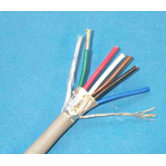 18 AWG 6 Conductor Shielded Drain Wire