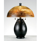 Glenhaven  Table Lamp in Teco Rossa