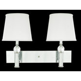 Portable Two  Portable Wall Sconce in Polished Chrome
