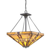 Finton 2 Light Inverted Pendant