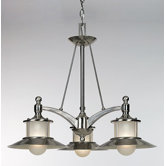 New England 3 Light Chandelier