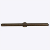 Piccolo Pendant Straight Canopy for 3 Pendants in Mediterranean Patina