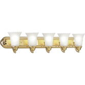 Montgomery Polished Brass  Strip Light