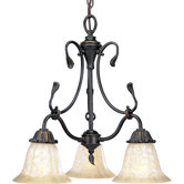 Timberbrook 3 Light Down Chandelier