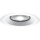 6" Incandescent Open Shower Recessed Light Trim