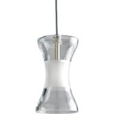 Illuma-Flex Mini Pendant with Clear and Etched Glass