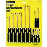 100 Plus&reg; 7 Pc Combination Screwdriver Sets - set screw 7pc 100plus rd
