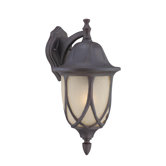 Wiltshire 18" 1x100W Outdoor Wall Lantern in Painted Bronze