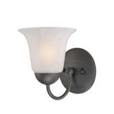 Riva  Wall Sconce in Painted Bronze