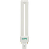 Dulux 9 Watt T4 Single Compact Fluorescent Bulb with 2700K Color Temperature