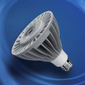 PAR38 18 Watt Narrow Flood Beam LED Bulb with 25 Degree Beam Angle in White