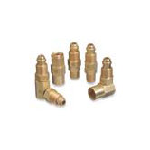 B-LH Male X 1/4" NPT Male Inert Adapter