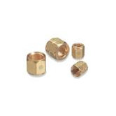 Brass Hose Nut C-Size Oxygen Right Hand