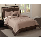 Zen Blossom Comforter Set with Four Bonus Pieces