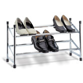 2 Tier Expandable Shoe Rack
