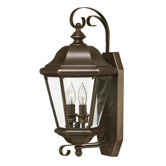 Clifton Park Outdoor Wall Lantern in Copper Bronze